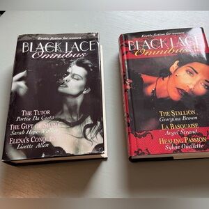 Black Lace Omnibus set of 2 Fiction Books